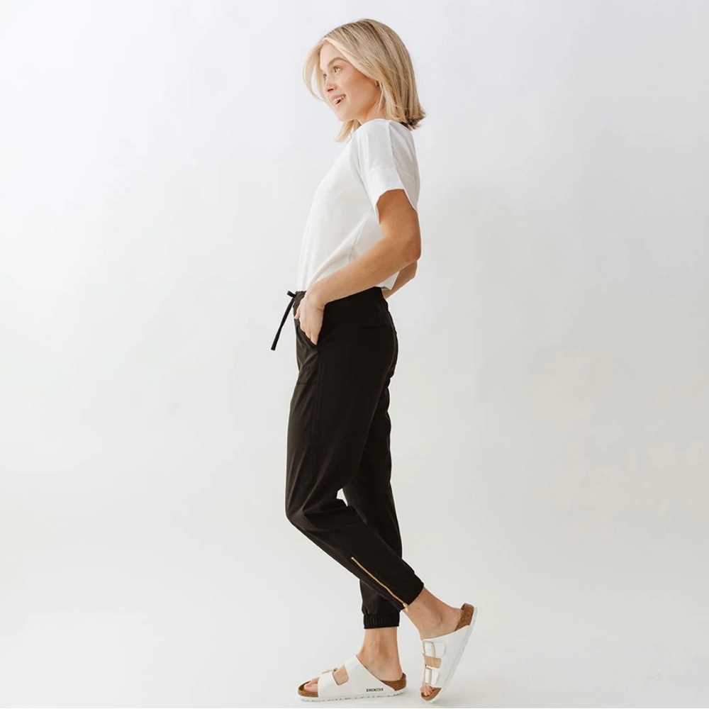 Albion Fit Jetsetters Pant - Black, S Tall